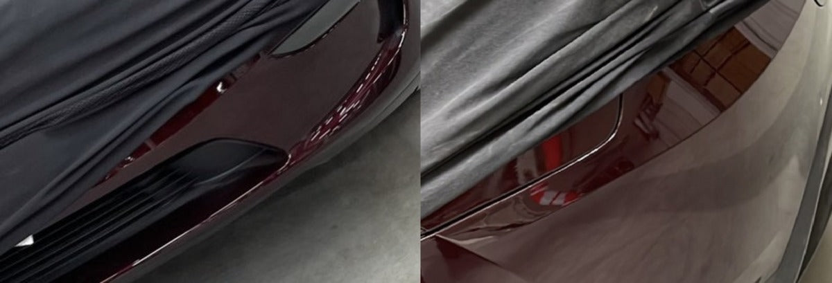Tesla Giga Berlin Paints Model Y in Deep Crimson, Leaked Photos Show