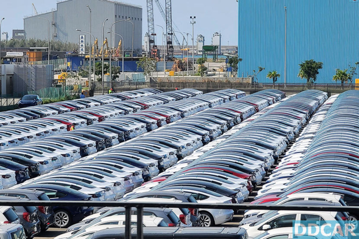 Tesla Model 3 Packs the Port of Taiwan by the Hundreds, Huge Deliveries Imminent