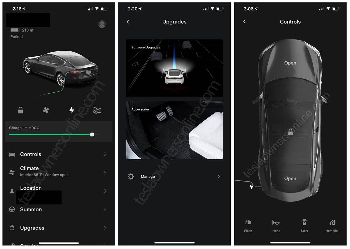 The Tesla App Will Get a Cleaner Look & New 3D Animations
