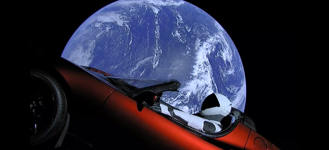 Today is the second anniversary of SpaceX Falcon Heavy's inspiring debut flight that launched a Tesla Roadster to space