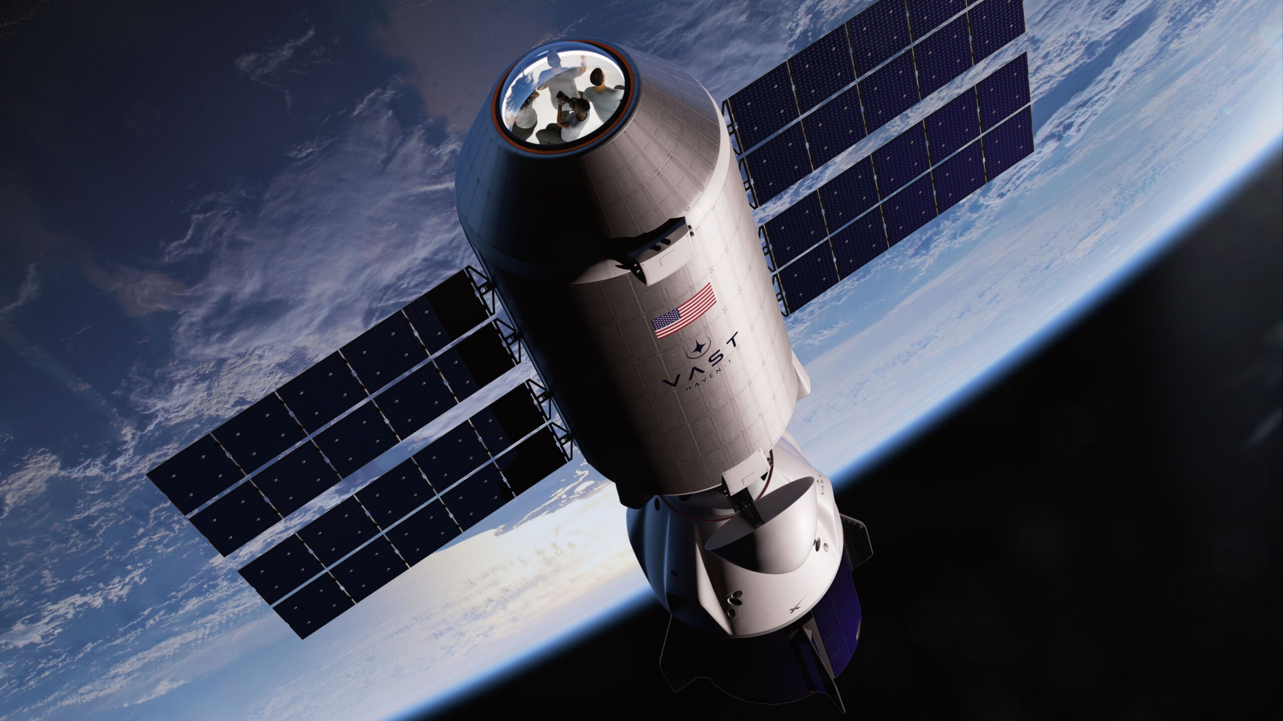 World's first commercial space station & crewed mission to test artificial gravity in orbit to be launched by SpaceX for Vast
