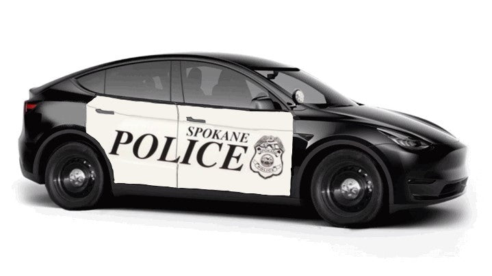 Tesla Model Y Is the New Hot Police Patrol Car, Now Joins Spokane PD Fleet