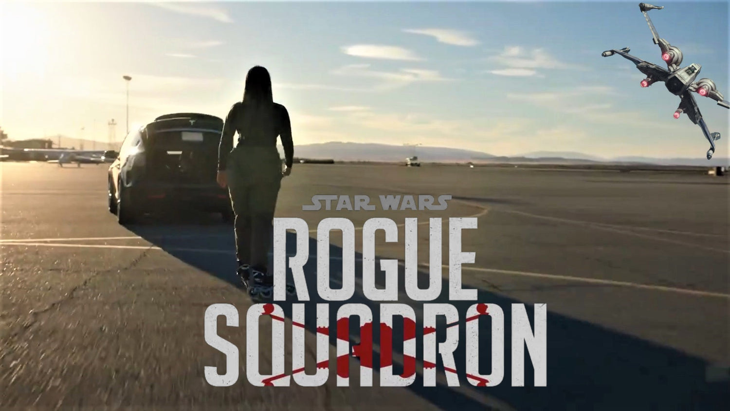 Tesla Model X Featured in New Star Wars Rogue Squadron Teaser