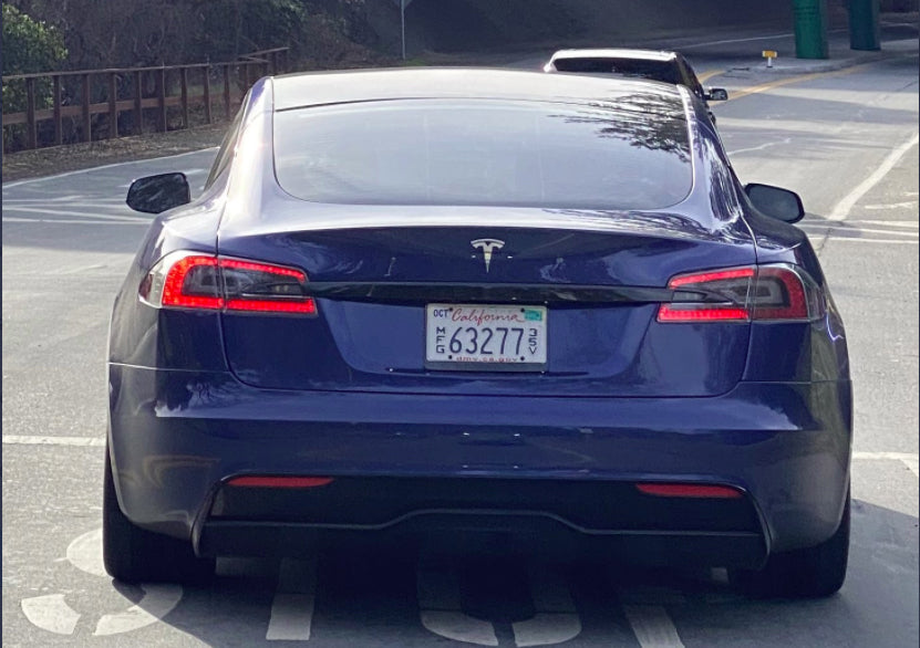 Tesla Plaid S Prototype Spotted Around Palo Alto With Redesigned Exterior Body