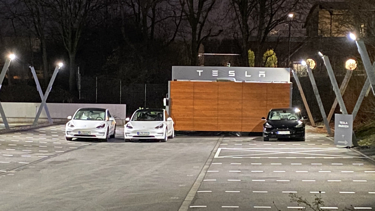 Tesla Opens Store in Germany near Iconic Daimler & Porsche Streets