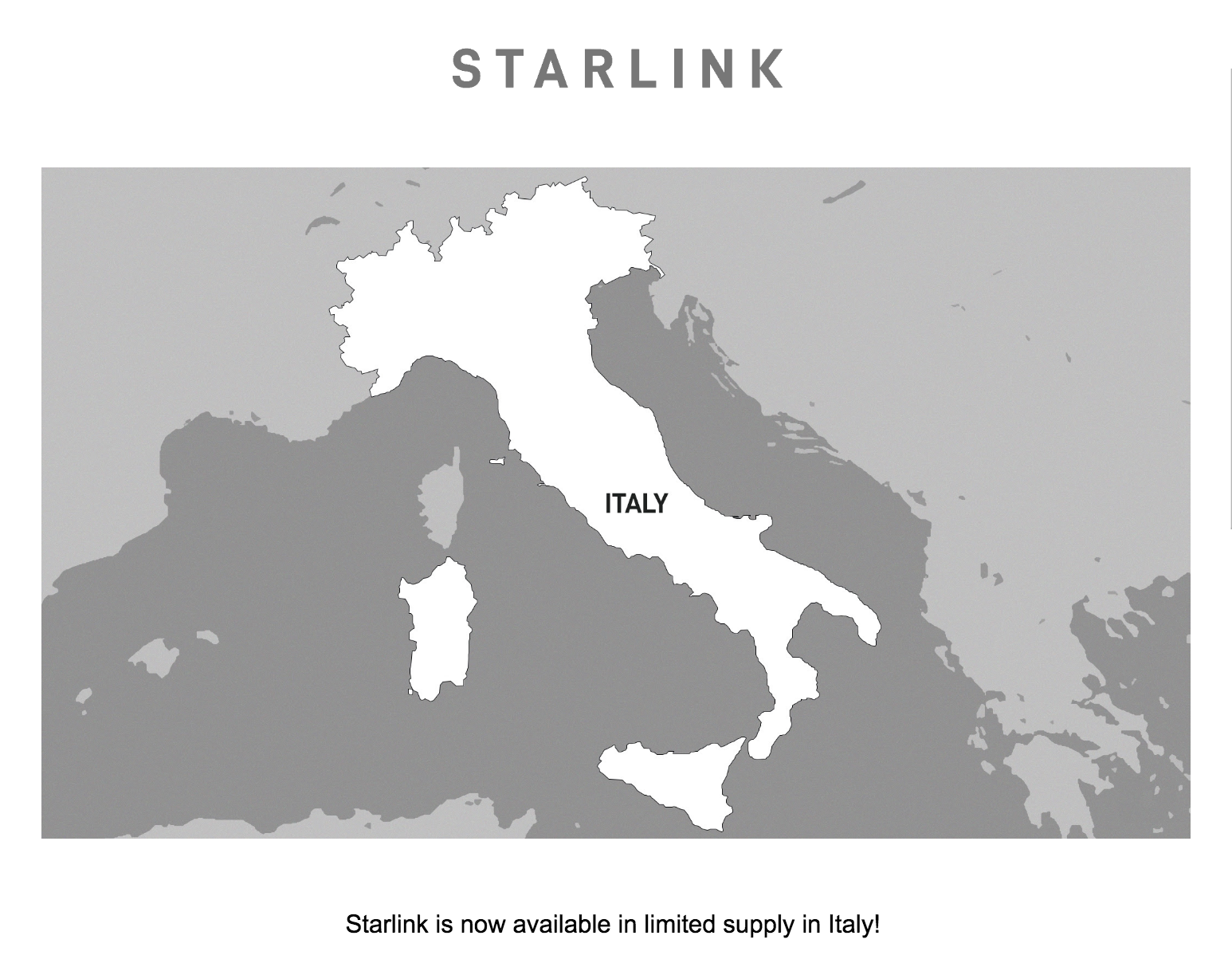 SpaceX Starlink Internet Service Is Available In Italy, Users Share Download Speeds Over 200Mbps