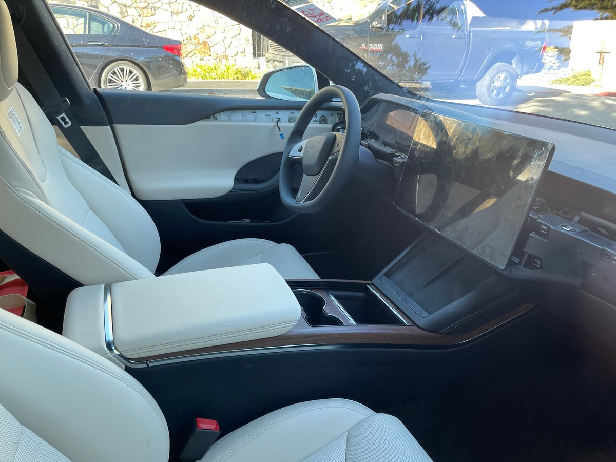 A Refreshed Tesla Model S Prototype Now Spotted in Carmel, California