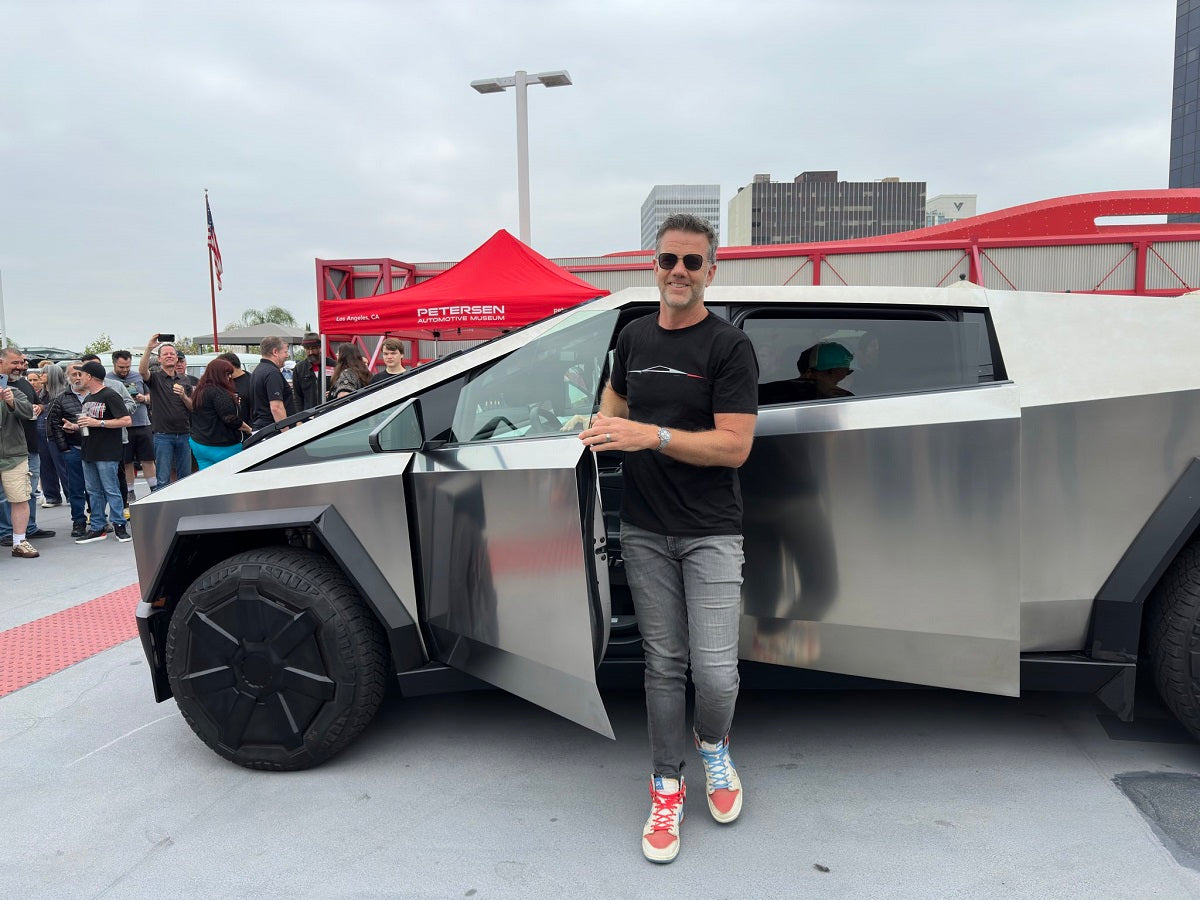 Tesla Cybertruck Flaunted in Public at Event