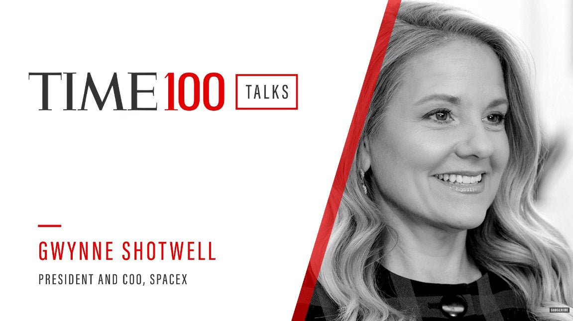 SpaceX President talks about Starship & Starlink during the 'TIME 100 Talks'