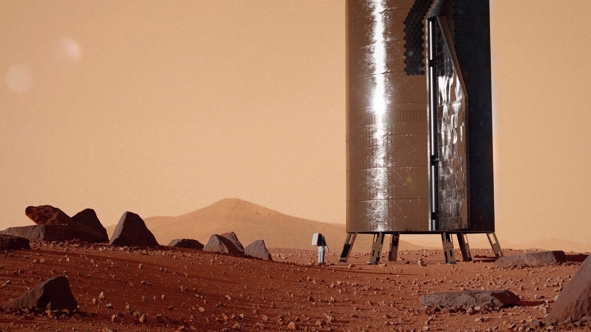 Elon Musk Suggests SpaceX Plans To Land A Starship On Mars Within 5 Years