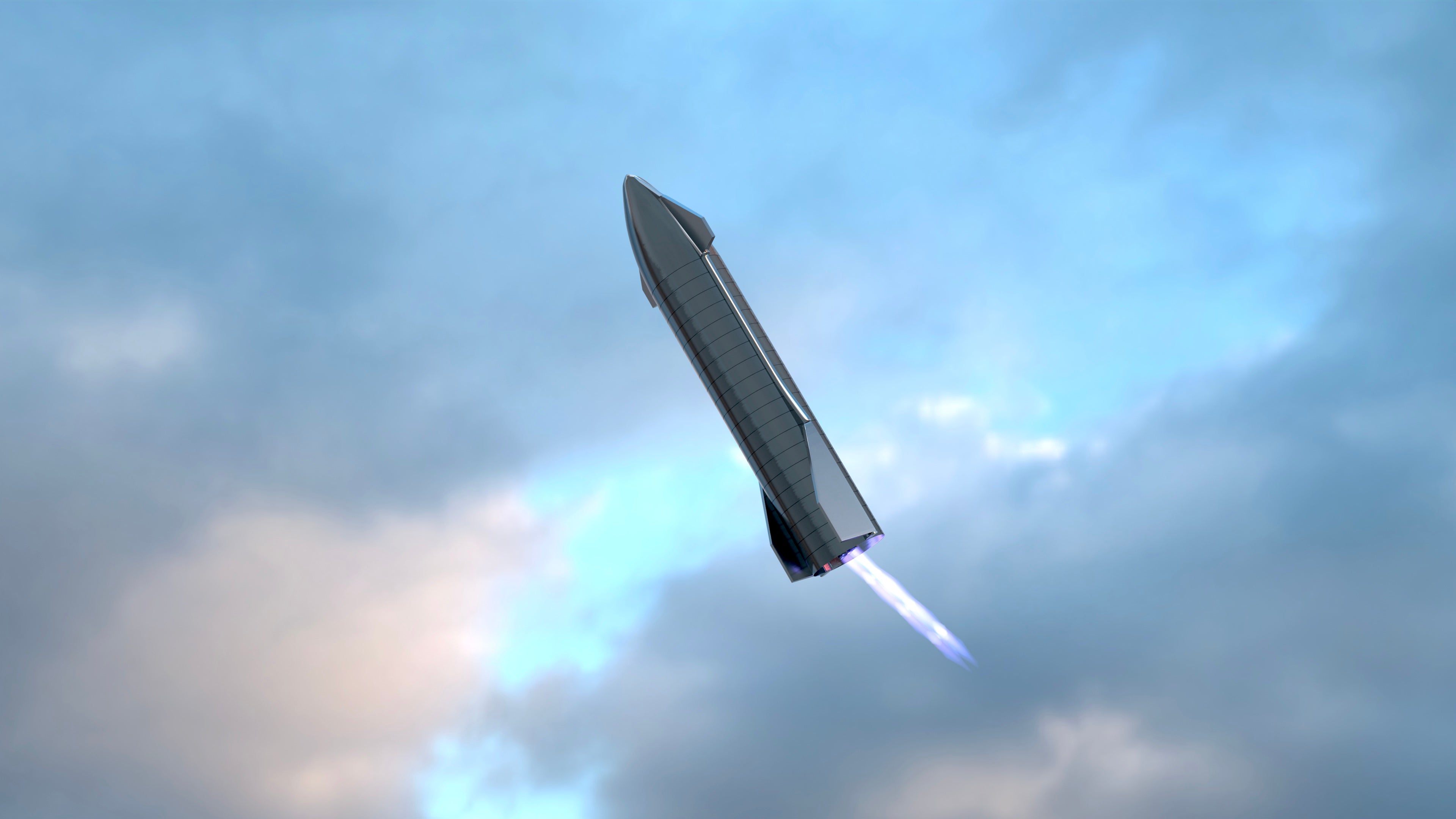 SpaceX will attempt to launch the first fully assembled Starship 60,000 ft!