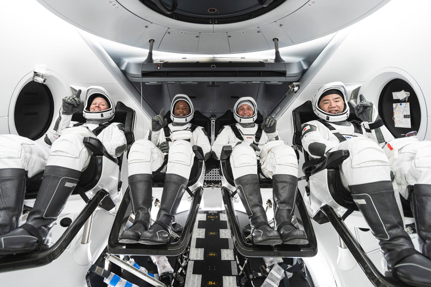 NASA sets date to launch four astronauts aboard SpaceX Crew Dragon