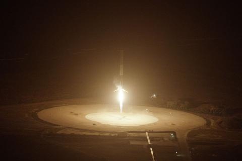 The Falcon has landed! SpaceX's anniversary of their first successful Falcon 9 landing
