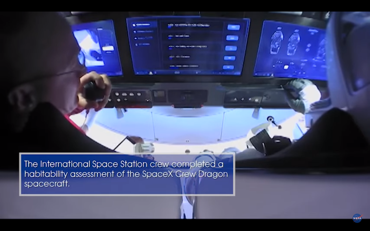 NASA Astronauts demonstrate they ‘can live, work, and sleep’ aboard SpaceX’s Crew Dragon [video]