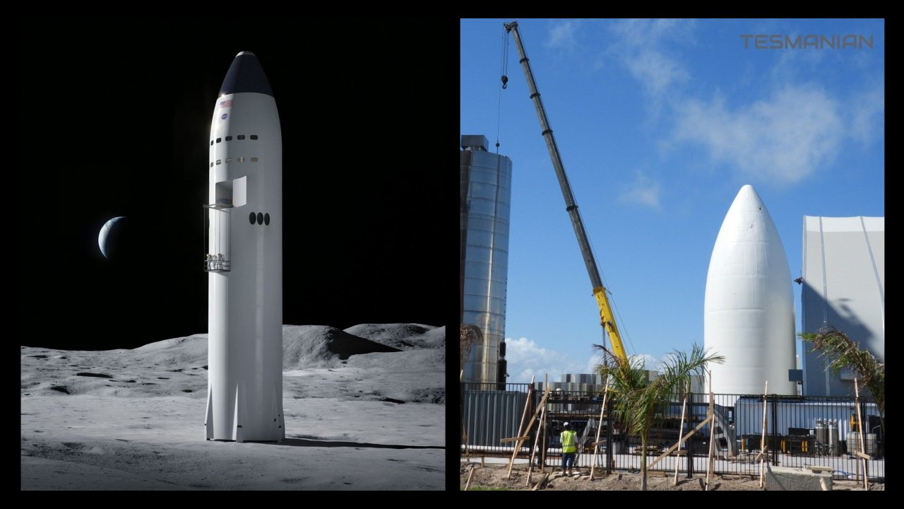 SpaceX is building a NASA Starship Lunar Lander prototype