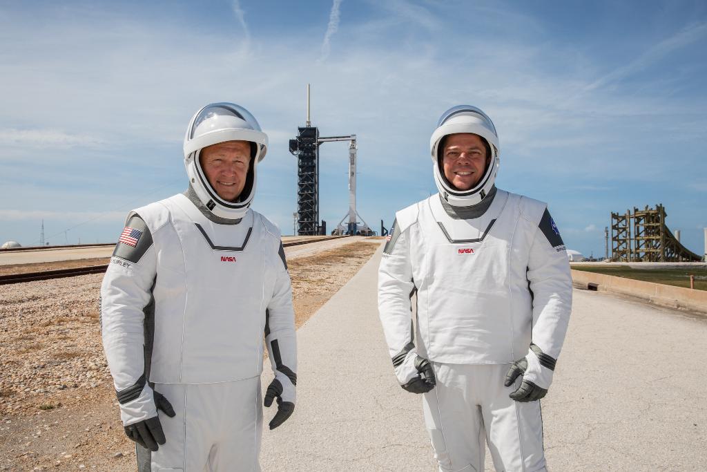 NASA Astronauts Complete Final Rehearsal - Only four days until SpaceX launch!
