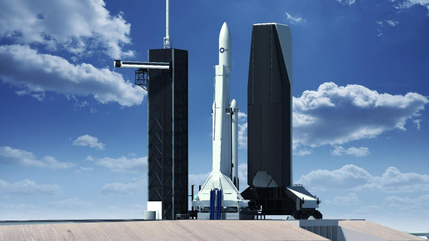 SpaceX will build an enclosed Rocket Mobile Service Tower for U.S. National Security Missions