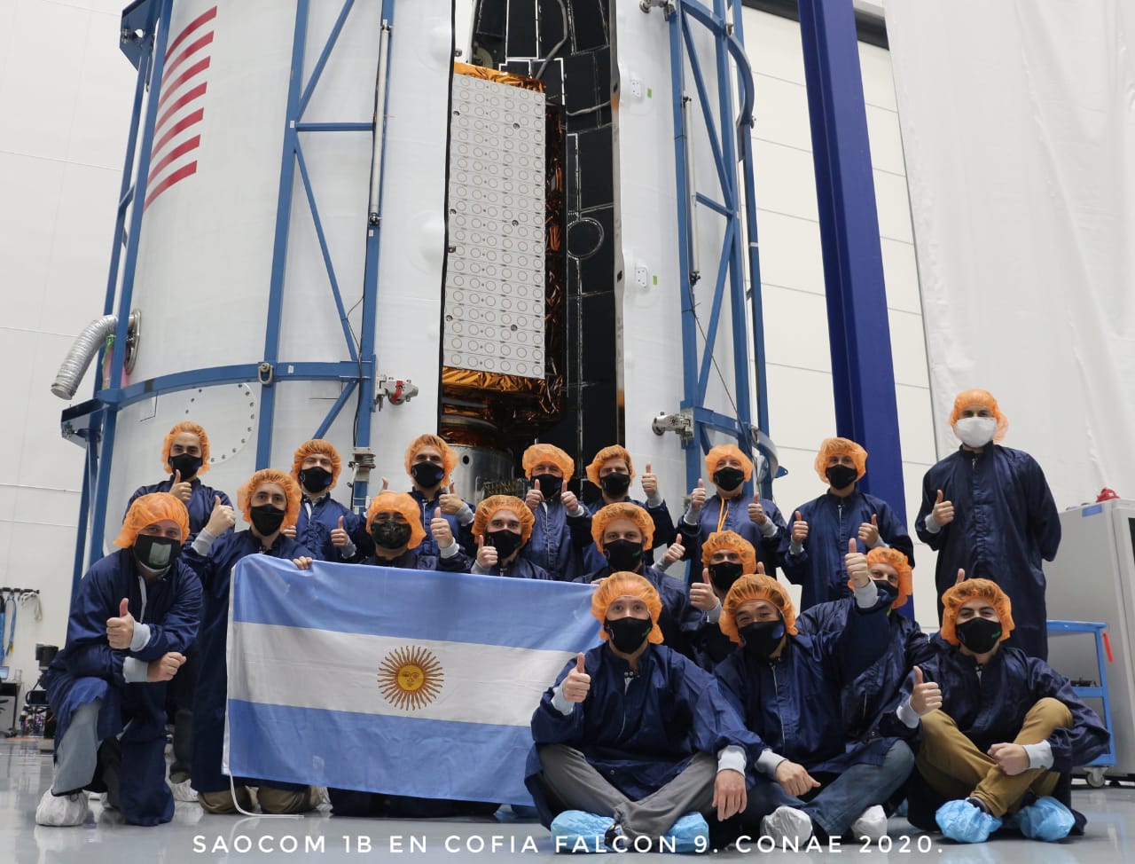 SpaceX Falcon 9 will launch Argentinian satellite to Polar Orbit next week