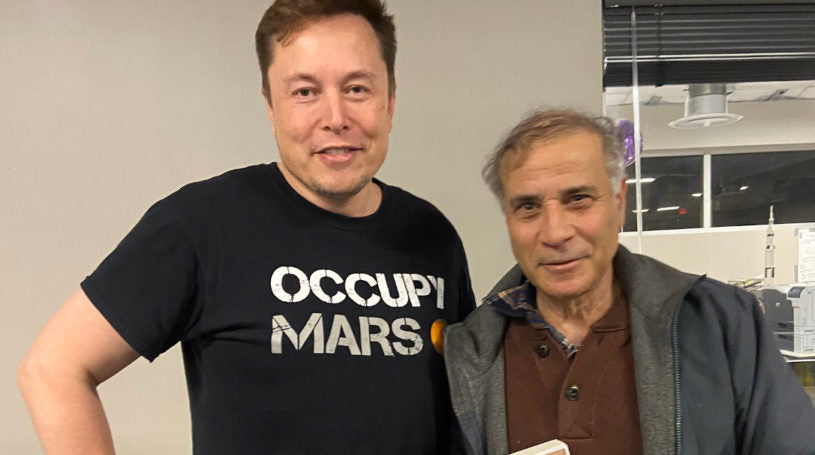The Mars Society President Robert Zubrin conversed with Elon Musk at SpaceX Boca Chica
