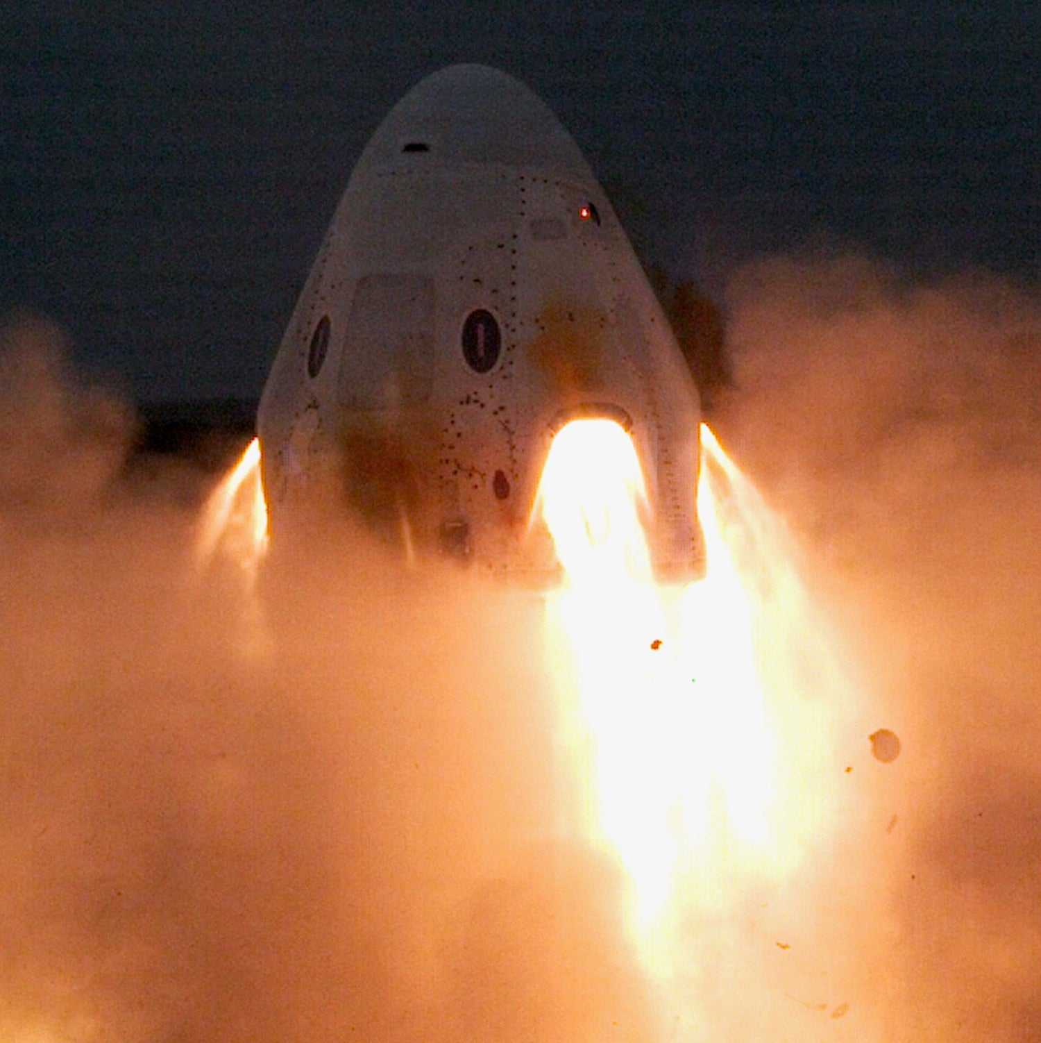 SpaceX Crew Dragon: SuperDraco engines successful test fire