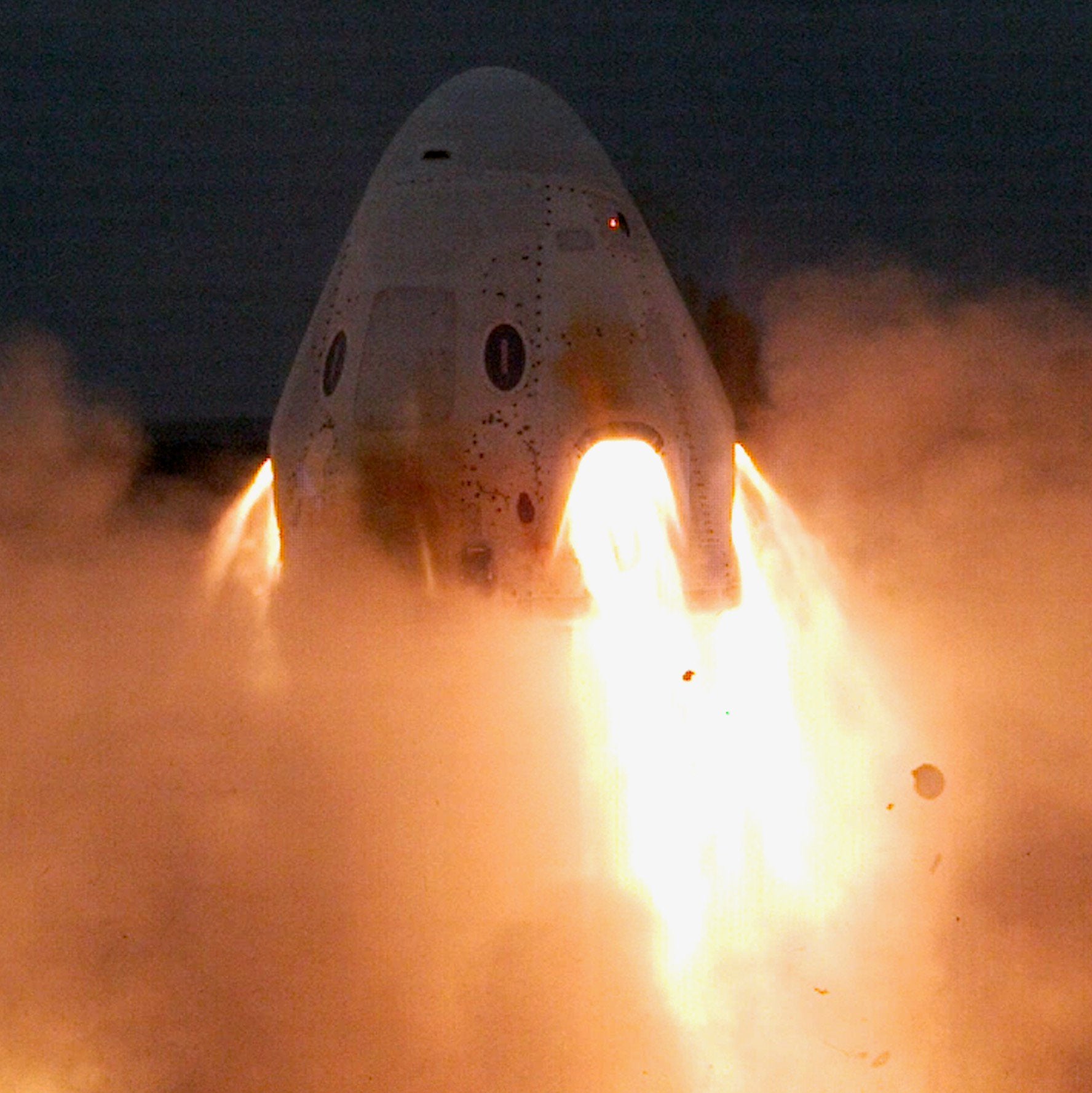SpaceX Crew Dragon: SuperDraco engines successful test fire