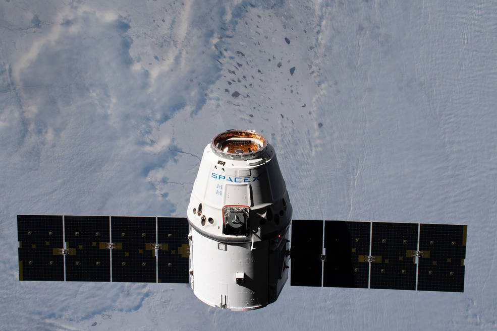 SpaceX Dragon will depart on Tuesday from the Space Station carrying Cargo, Mice, and tiny Aquatic Creatures onboard!