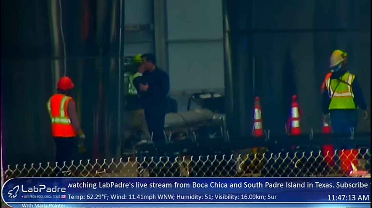 Elon Musk inspects Starship SN1 construction progress at SpaceX Boca Chica [VIDEO]