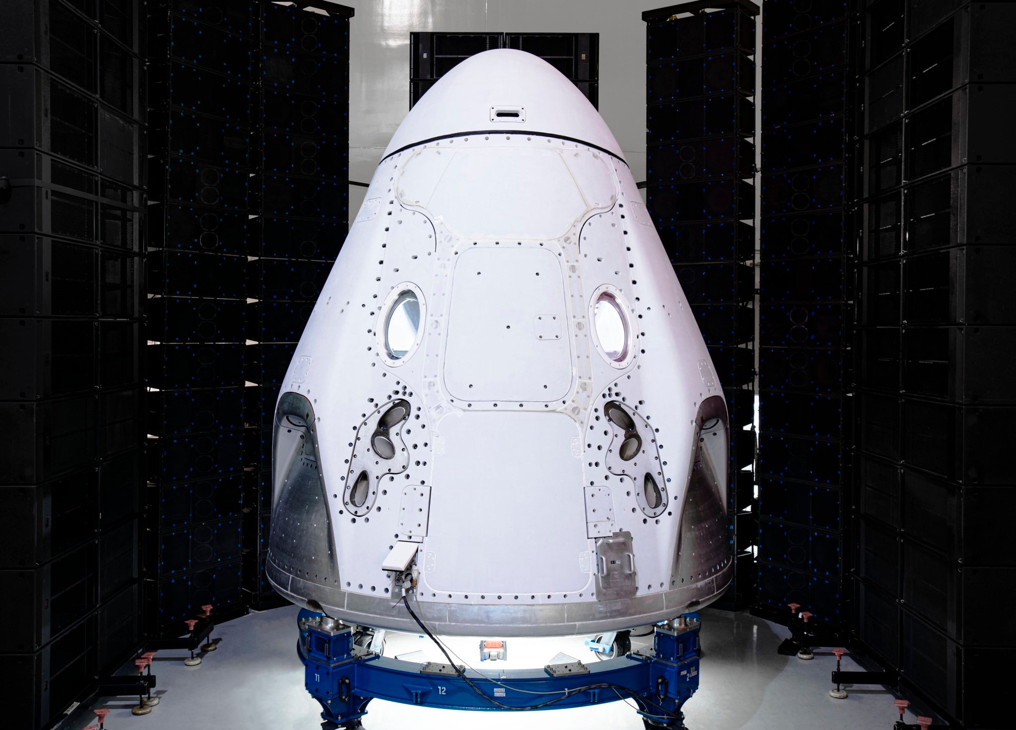 SpaceX's Crew Dragon spacecraft completes acoustic testing -another step closer towards launching NASA Astronauts for the first time!