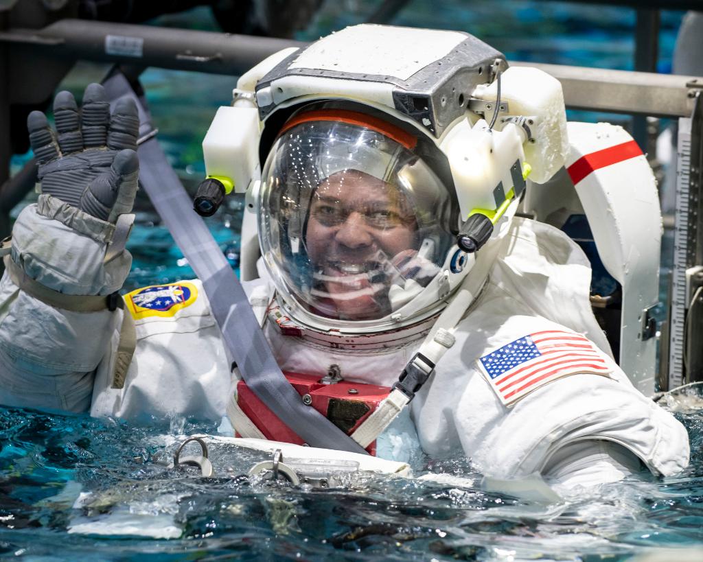 NASA Astronauts are training for a spacewalk ahead of SpaceX's first manned rocket launch