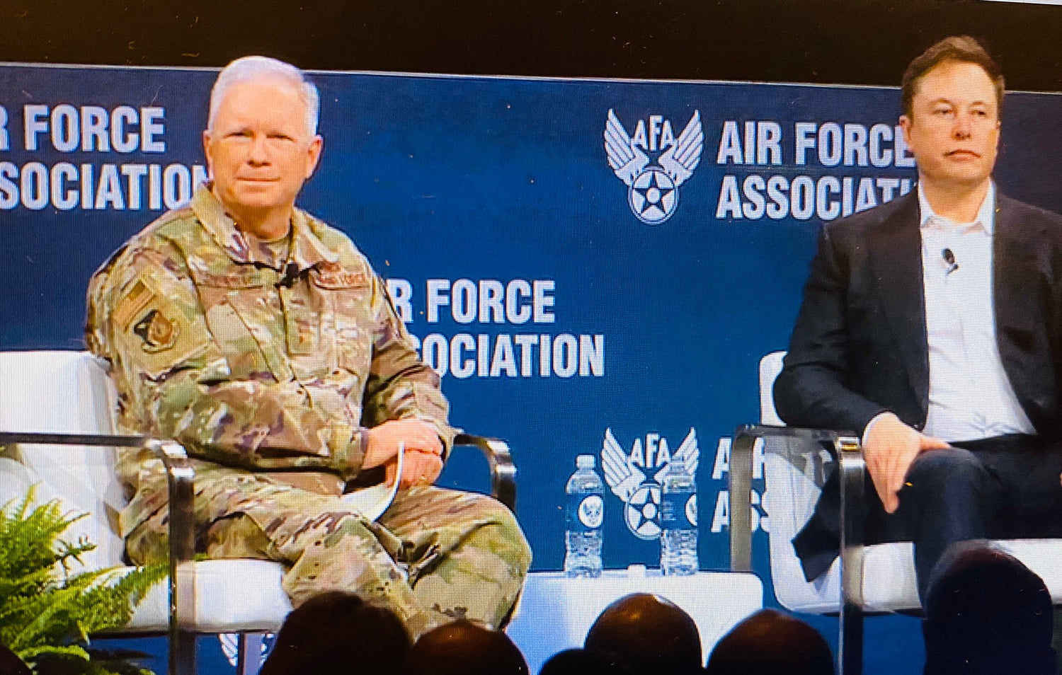 Elon Musk participated in a fireside chat at Air Force Association’s 2020 Air Warfare Symposium