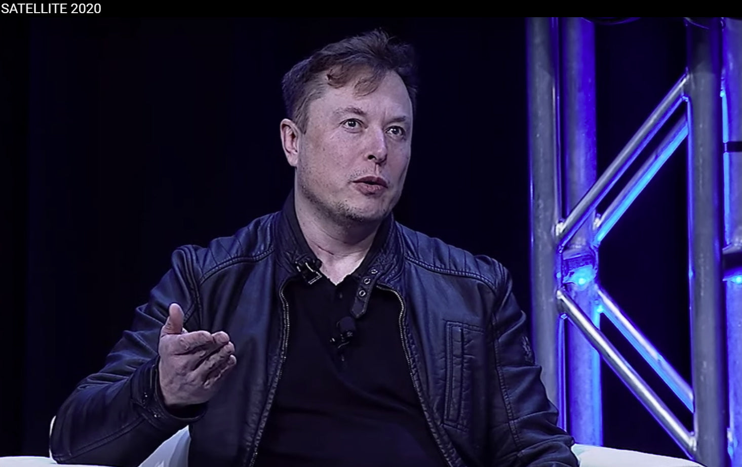 Elon Musk attends the Satellite 2020 conference, says 'you don't need college to learn stuff'  [Video]
