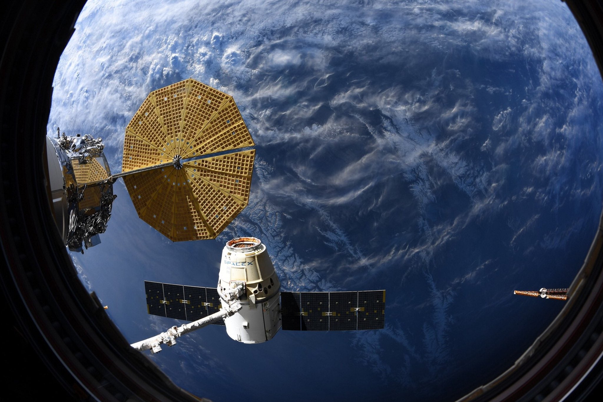 SpaceX's original Dragon spacecraft concludes its final mission to the Space Station