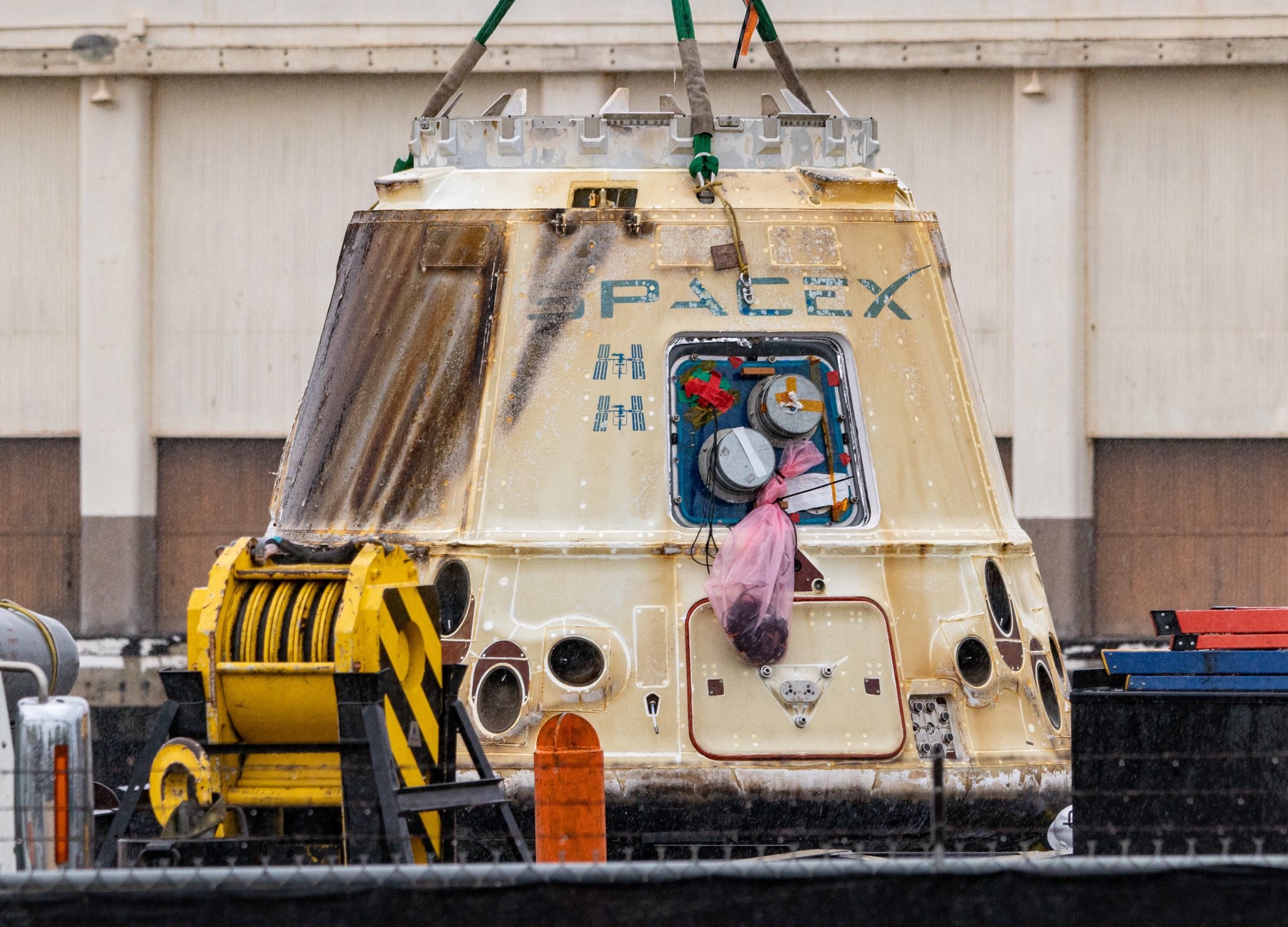 SpaceX retires first iteration of the Dragon spacecraft after ocean recovery