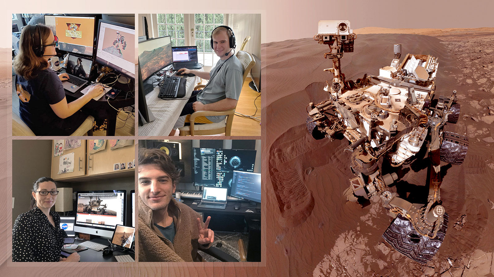 NASA scientists are controlling the Mars Curiosity rover from home amid C19 outbreak