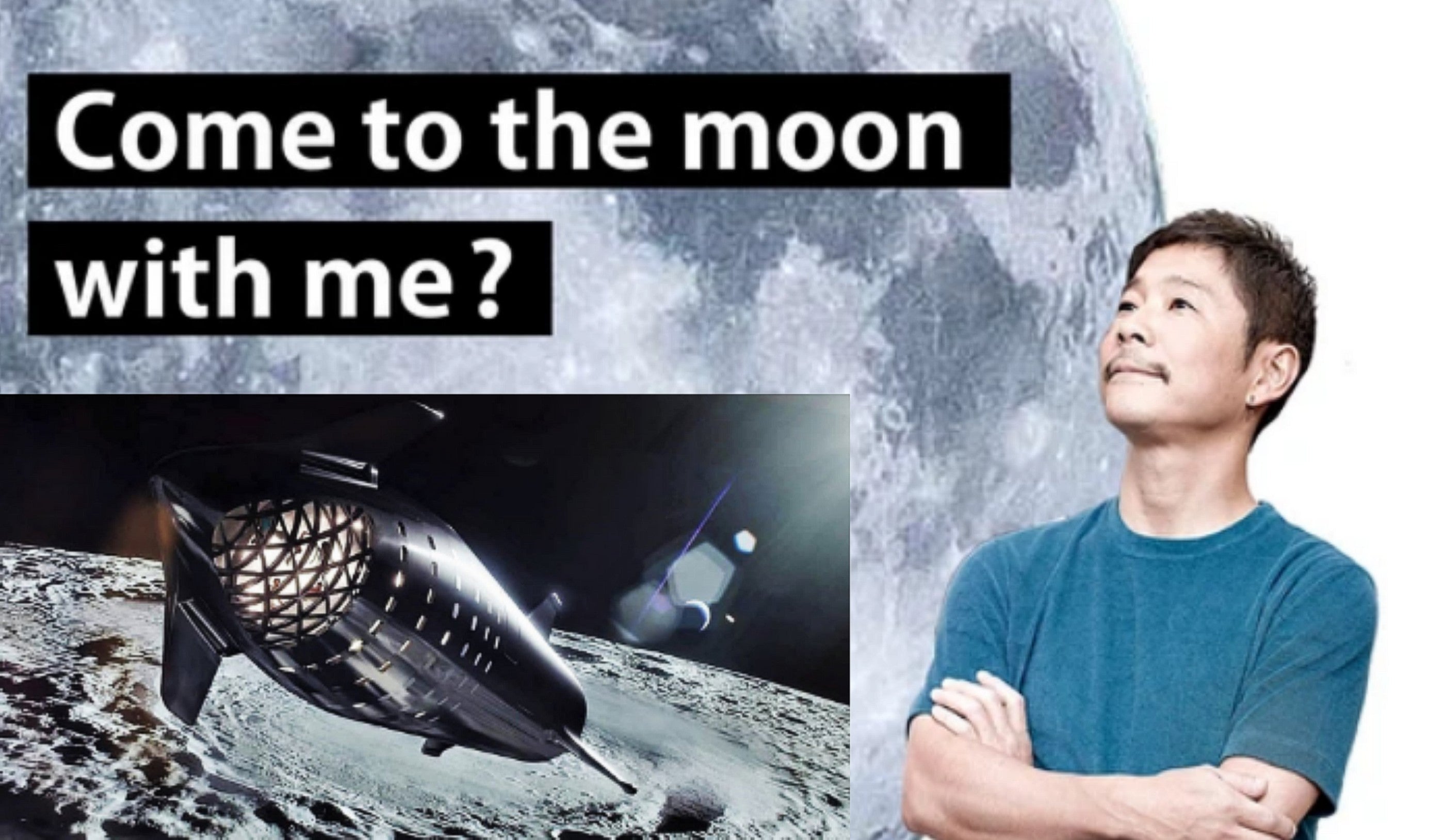 Yusaku Maezawa cancels his search for a girlfriend to invite on a romantic moon voyage aboard SpaceX's Starship