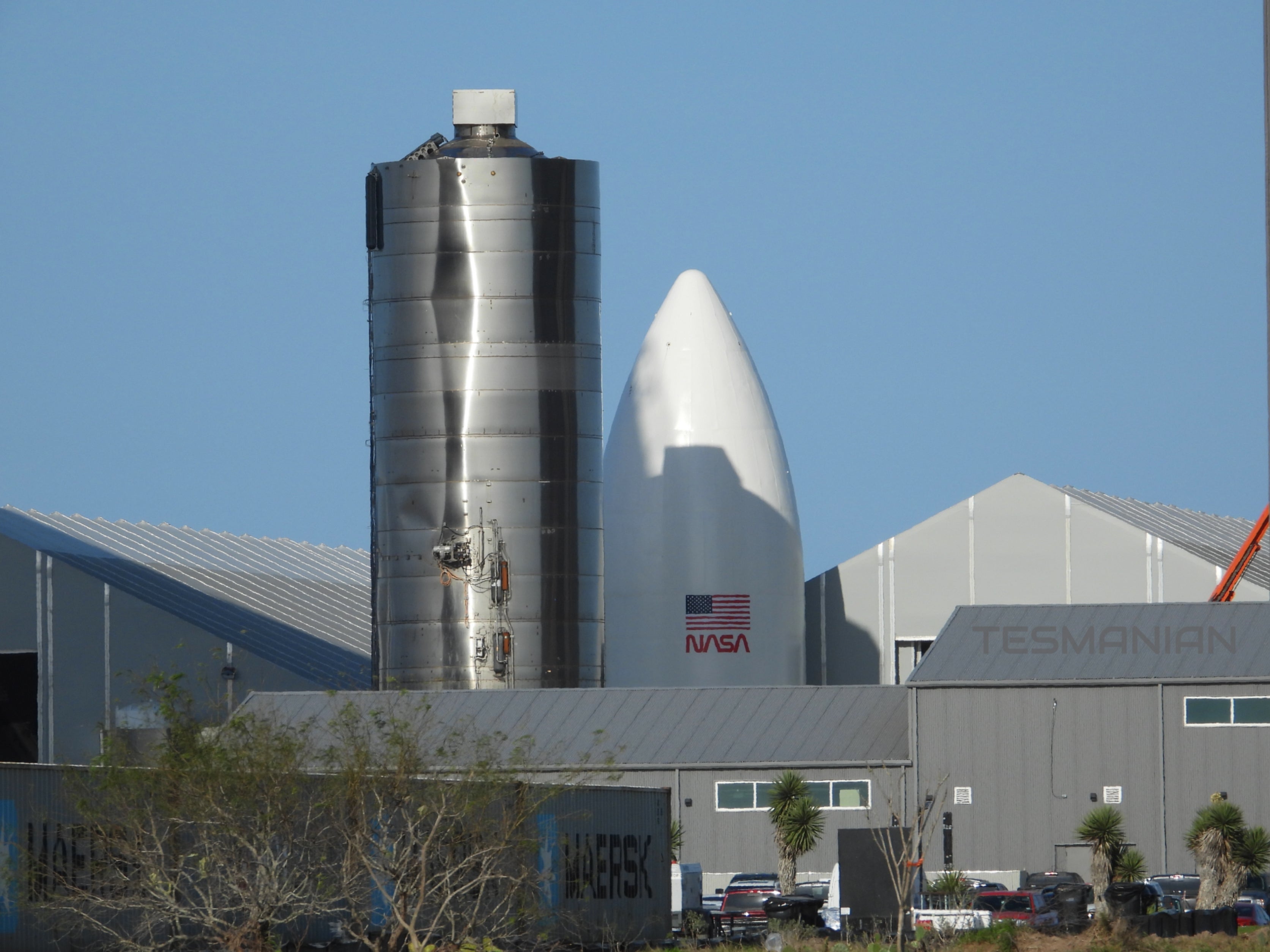 NASA's SpaceX Starship Lunar Lander is under development in South Texas