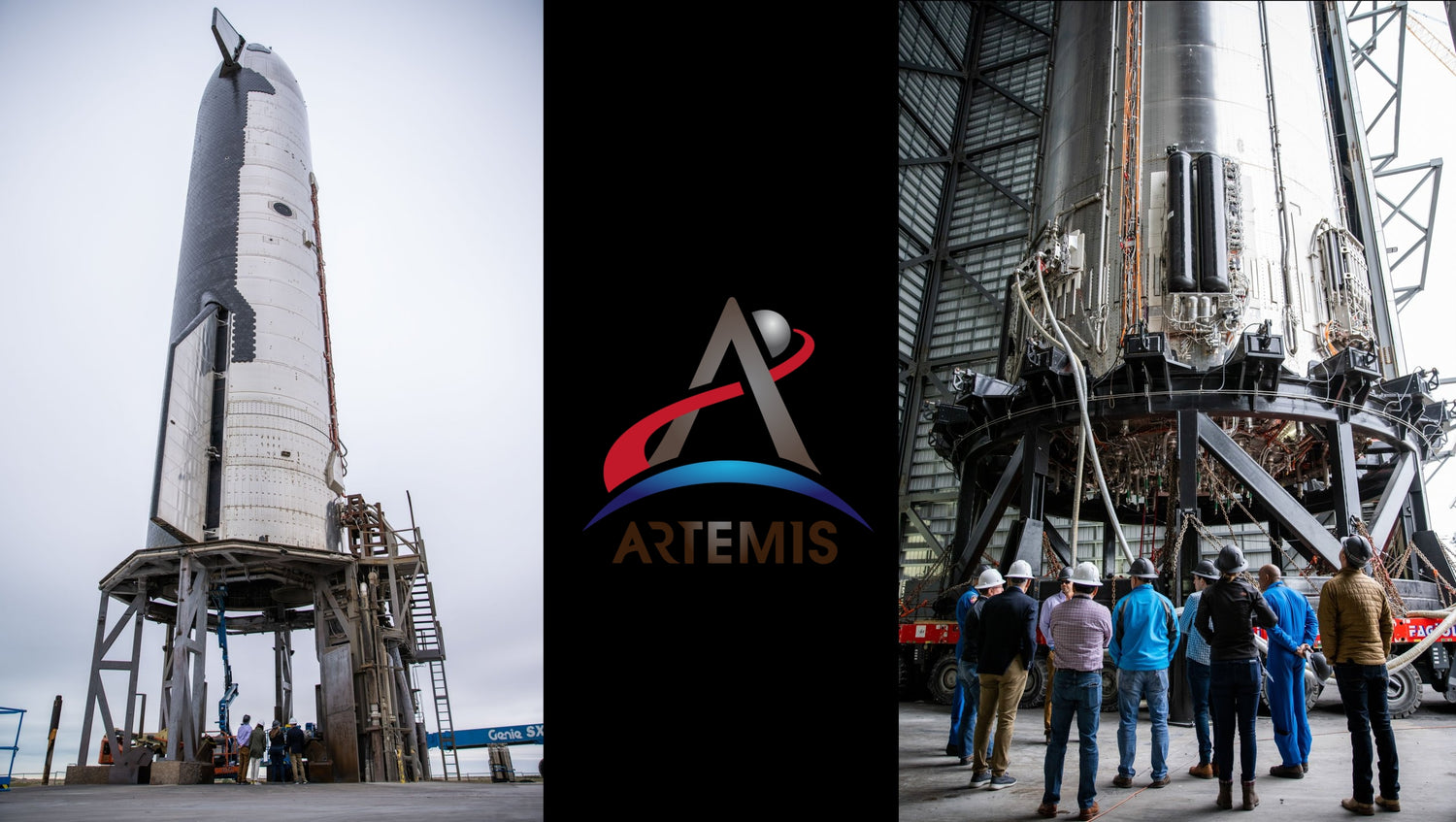 NASA Artemis Team Visits SpaceX Starbase Facility As Starship Testing Continues At Boca Chica
