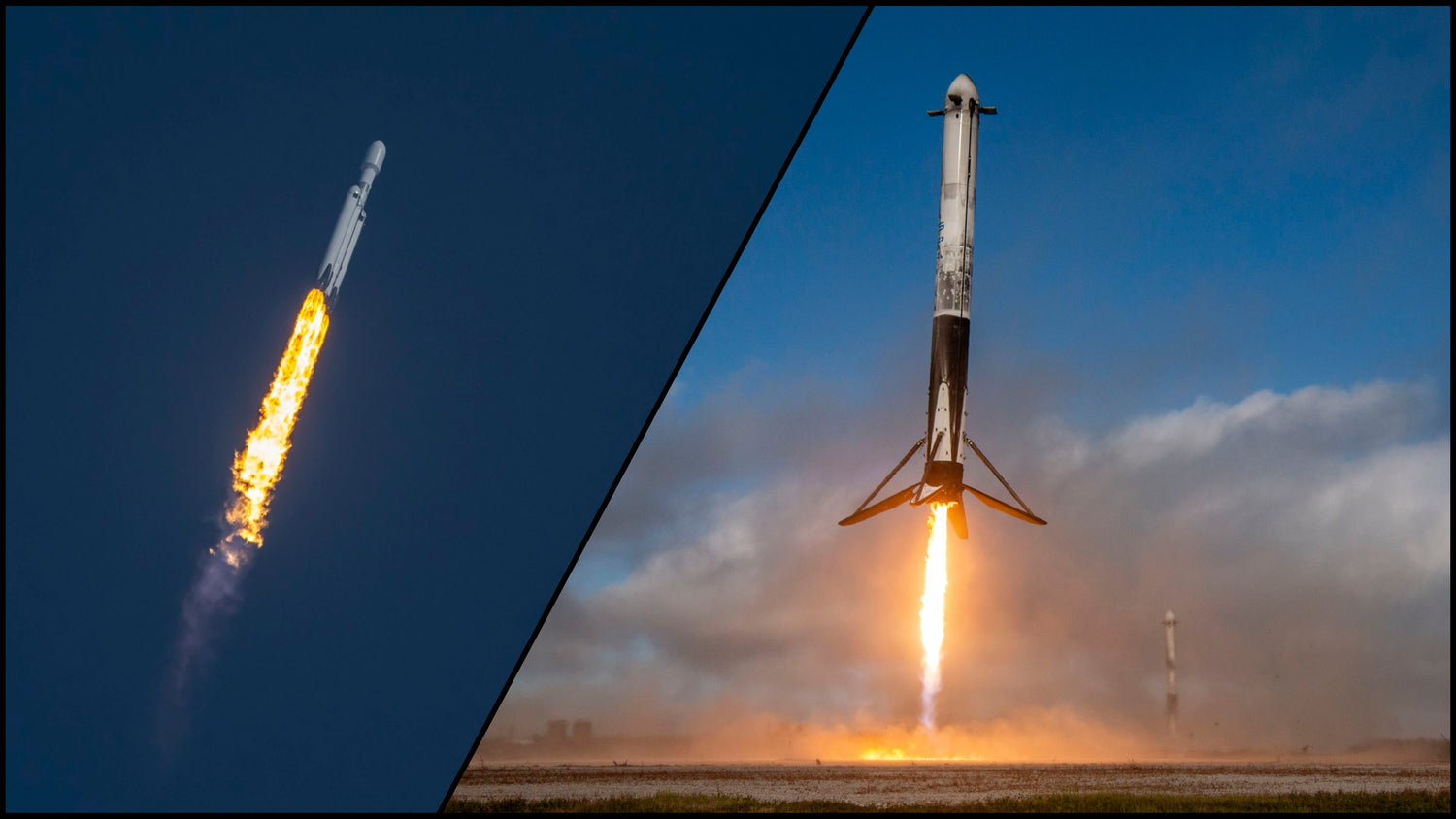SpaceX's powerful Falcon Heavy rocket launches U.S. Space Force satellites
