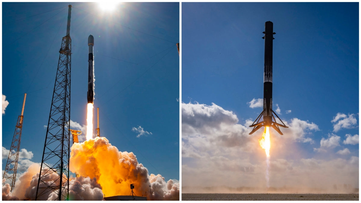 SpaceX launches competitor OneWeb’s 40 internet-beaming satellites to orbit atop veteran Falcon 9
