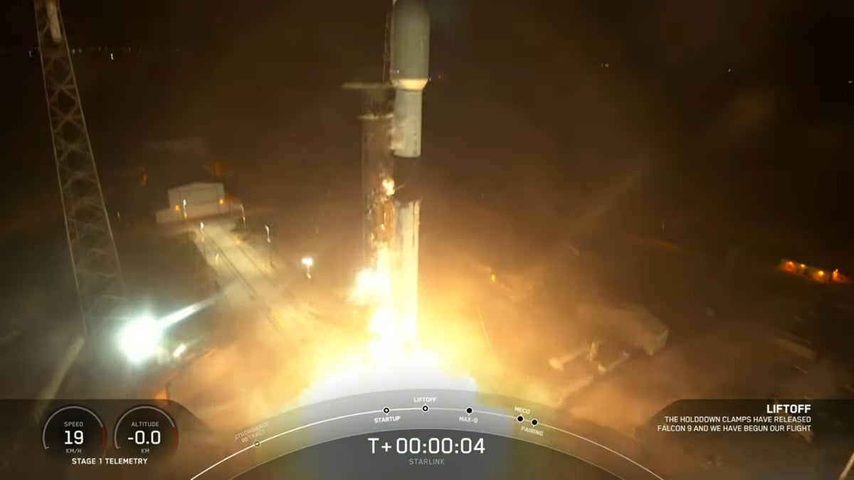 SpaceX deploys another Starlink fleet, surpassing 4,000 satellites in orbit
