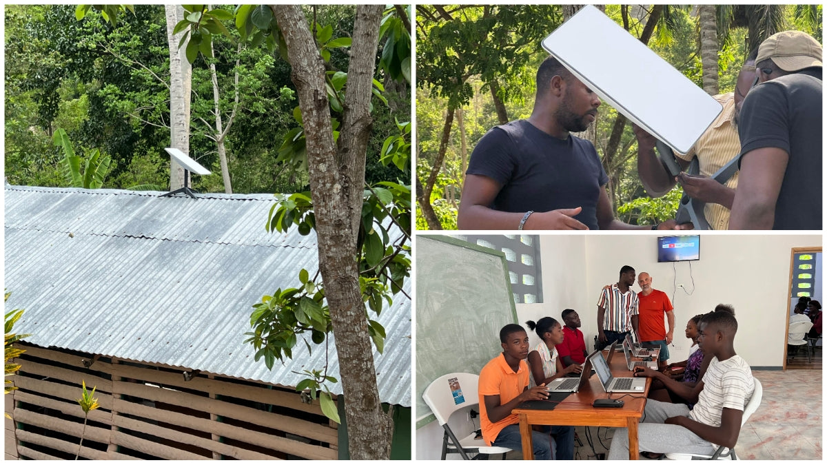 Connecting the Unconnected: SpaceX Starlink Links Haiti's Remote Schools to the Online World