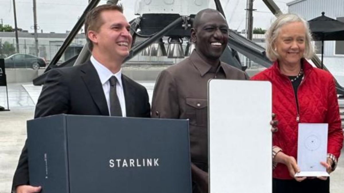 Kenya President William Ruto Visits SpaceX California HQ to Discuss Starlink Service