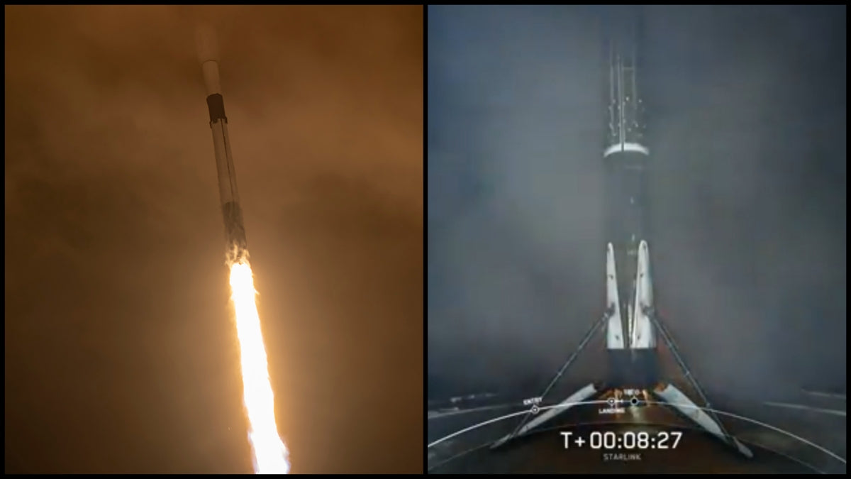 SpaceX Falcon 9 Sets New Record for Rocket Reusability As It Lifts Off A 17th Time During Starlink Mission