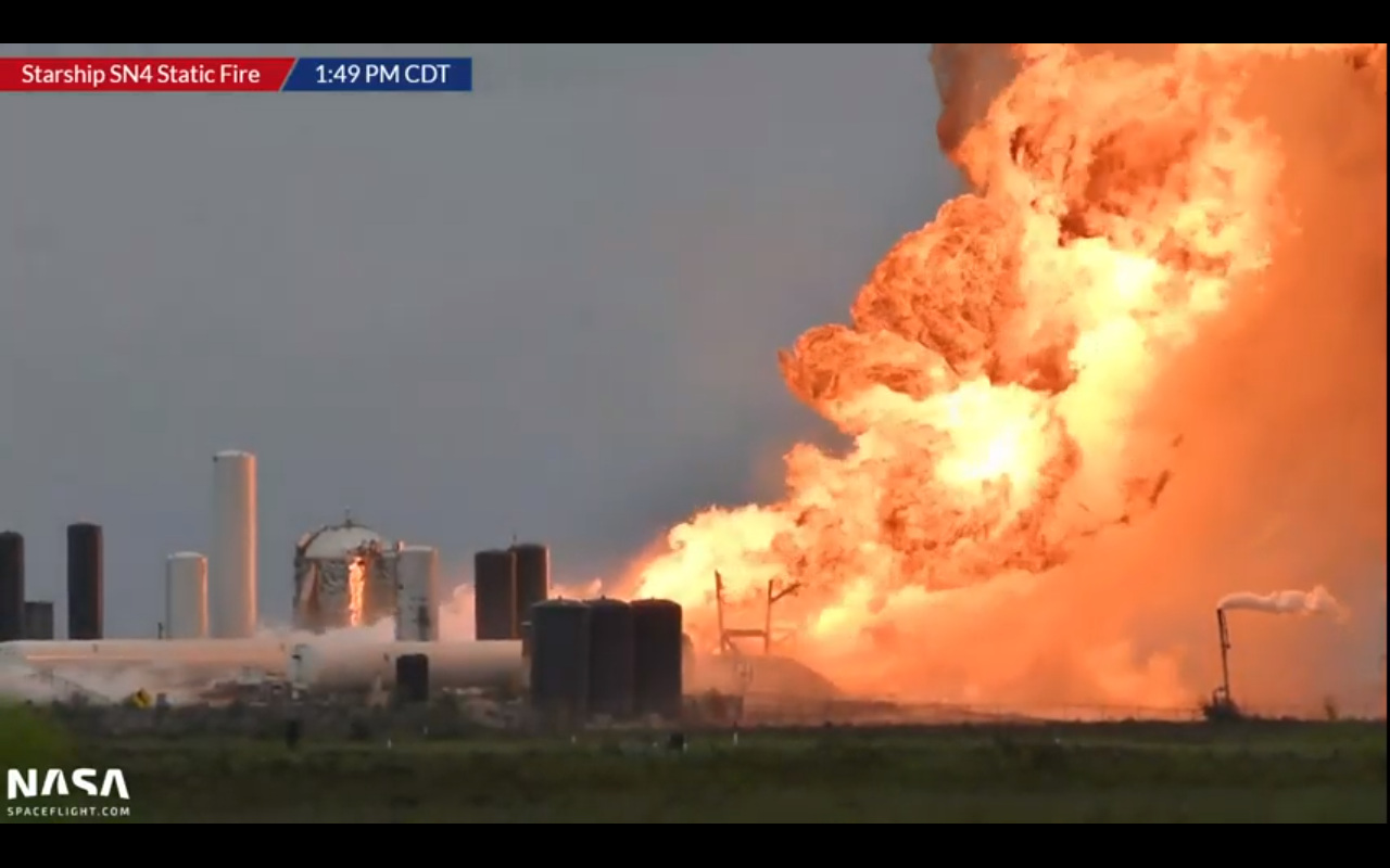 SpaceX Starship prototype explodes during test in Texas