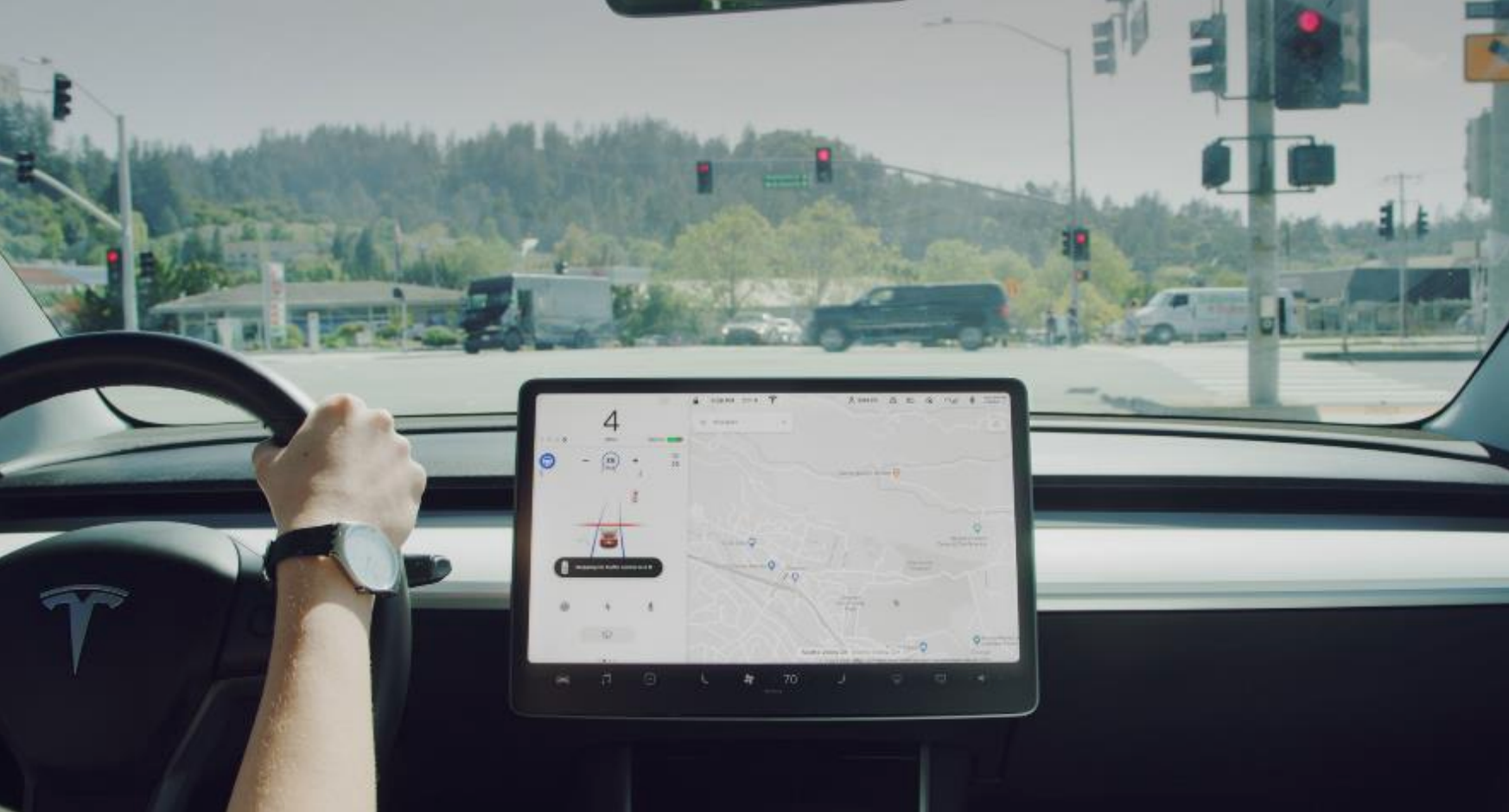 Tesla-Autopilot-speed-limit-recognition