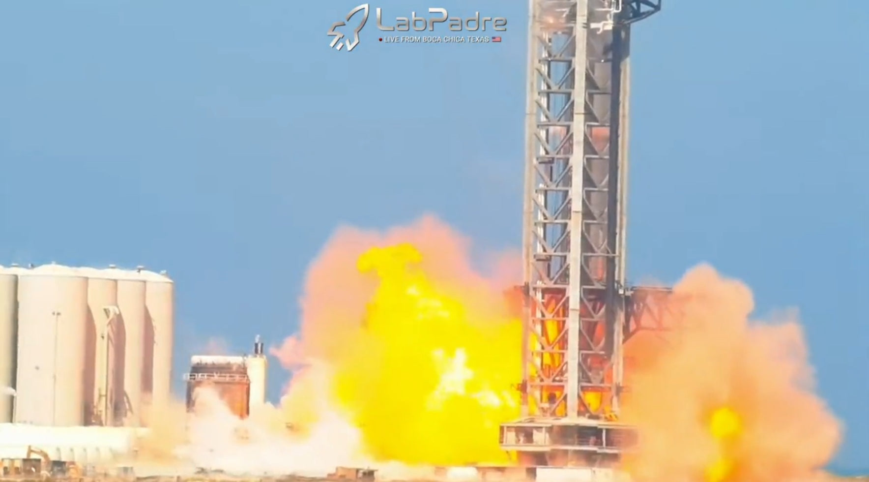 SpaceX Super Heavy Booster Engine Testing Ends With An Unexpected Blast