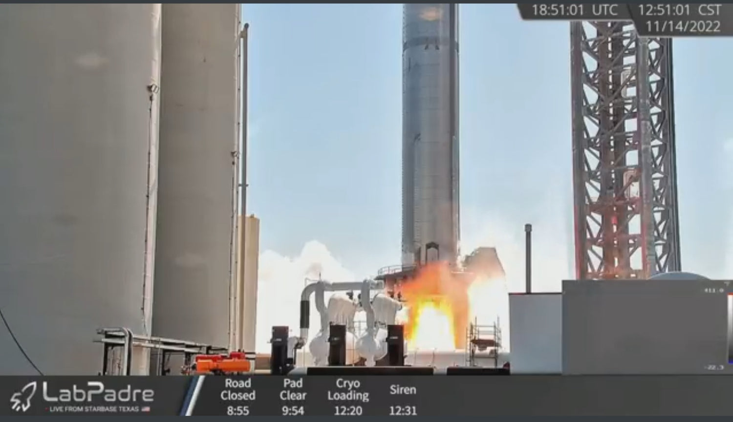 SpaceX performs a full-duration static-fire test of 14 Super Heavy rocket engines for the first time [VIDEO]