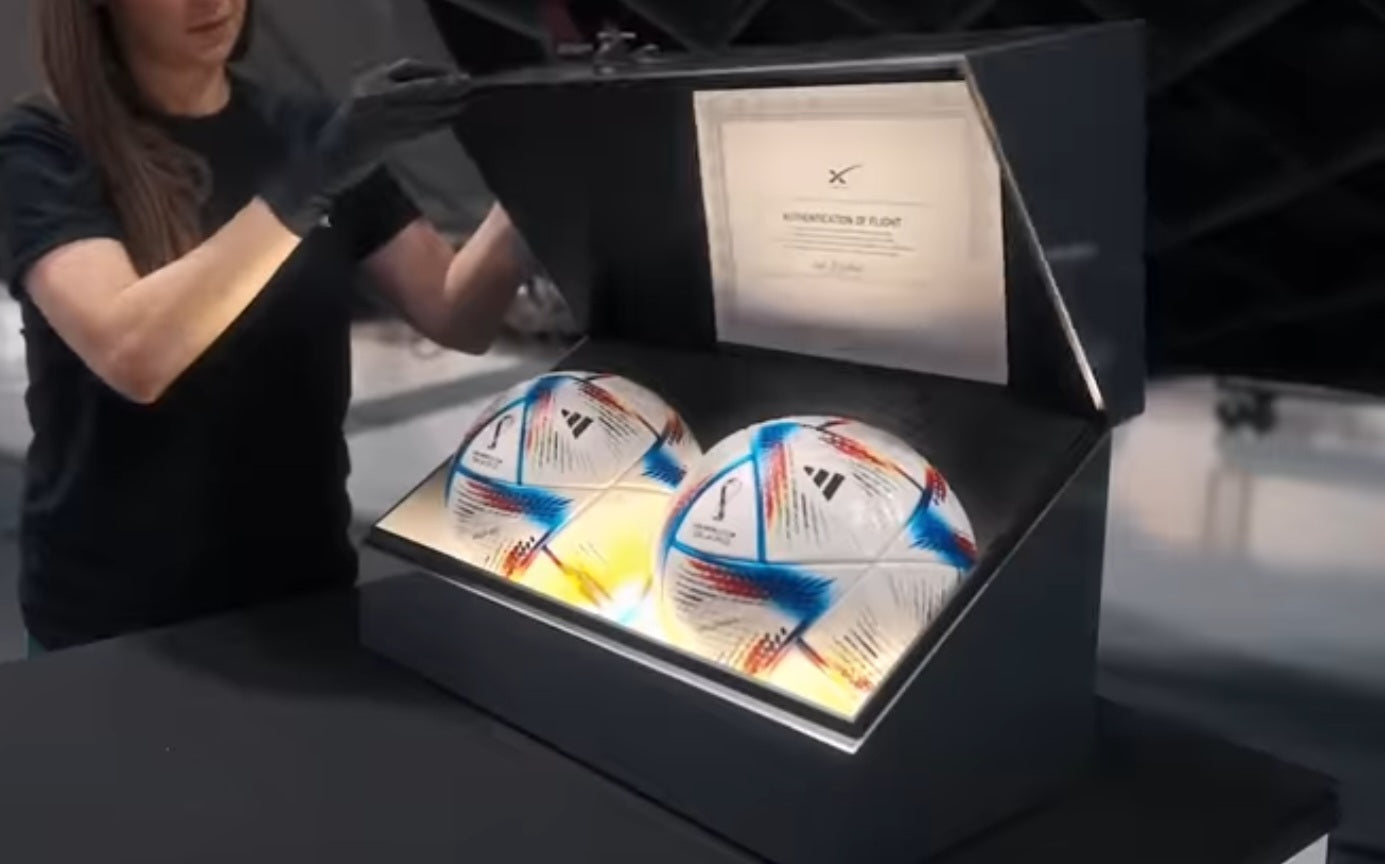 SpaceX Starlink partners with Qatar Airways & launches FIFA World Cup 2022 soccer balls to space –'From Orbit to Kick-off!'
