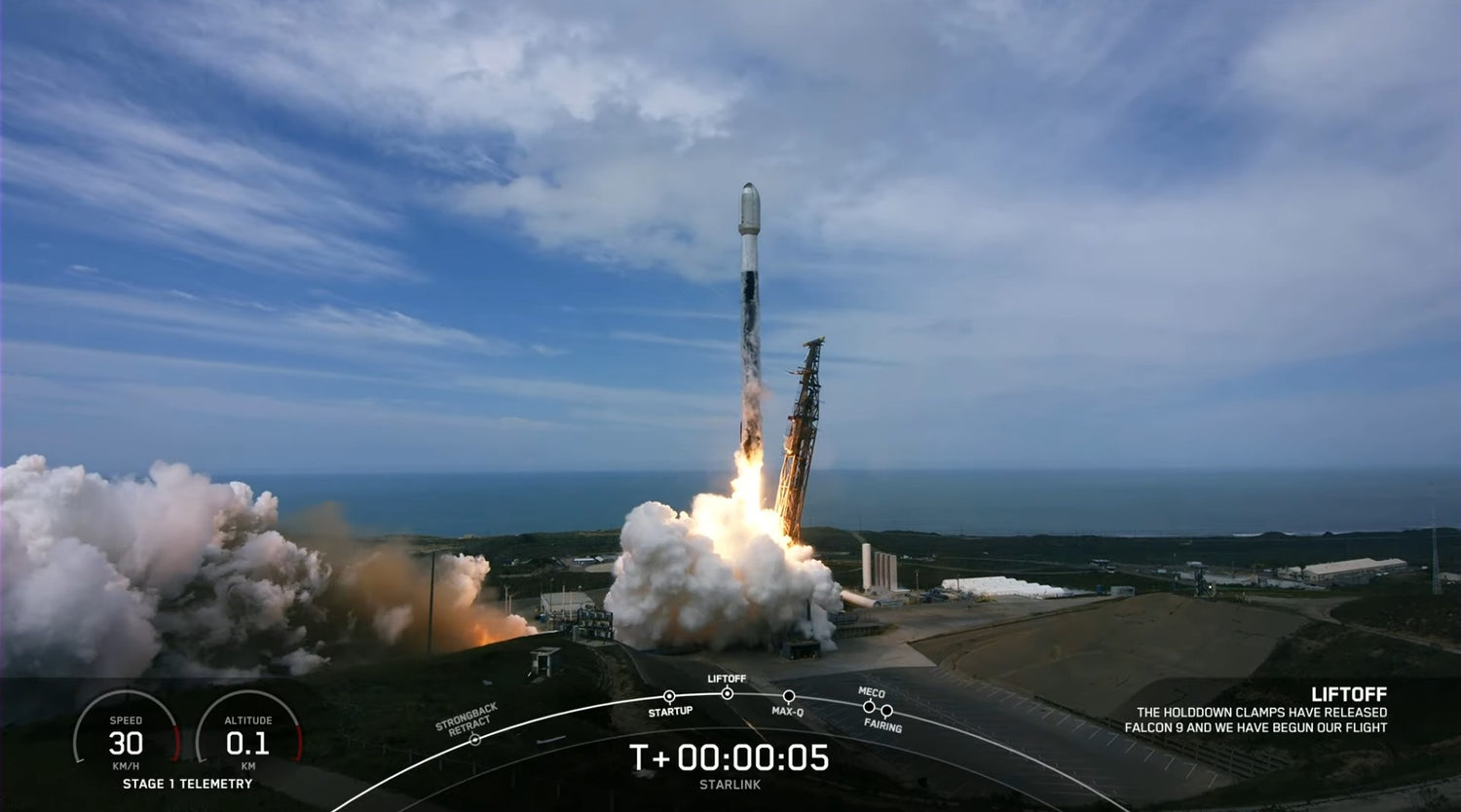 SpaceX launches 52 internet-beaming Starlink satellites to orbit from California