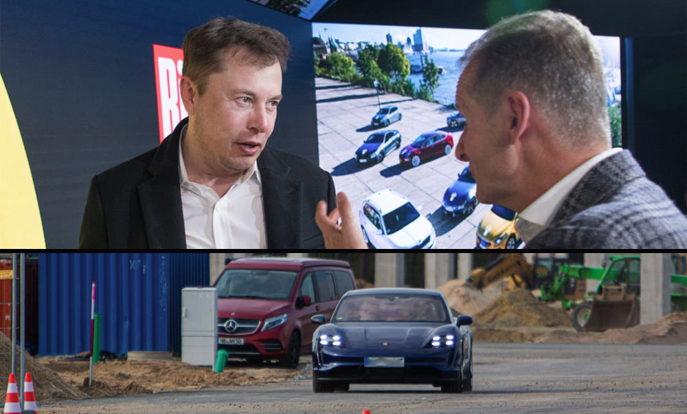 VW & Tesla CEOs Met During Elon Musk’s Germany Visit + Porsche Taycan Spotted at Giga Berlin